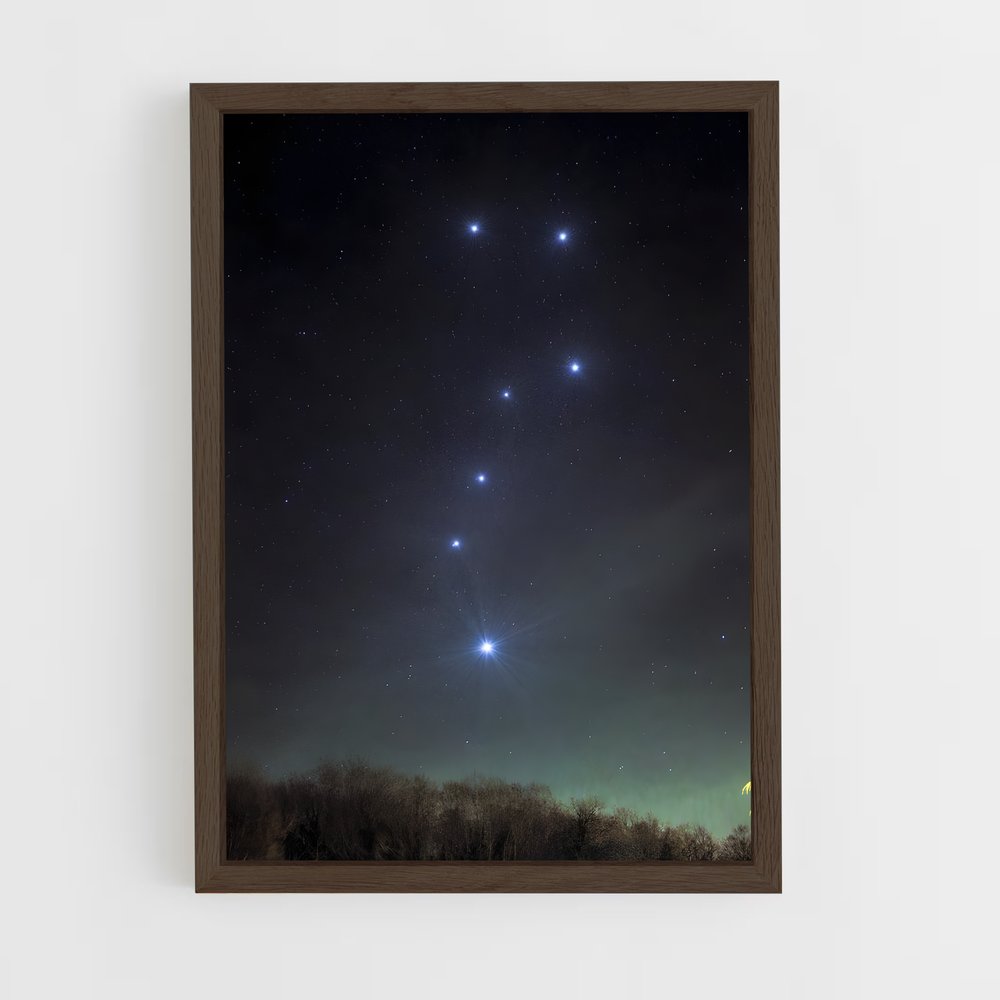 Poster Dans le Ciel étoilé – affiche Constellations (vue 5)